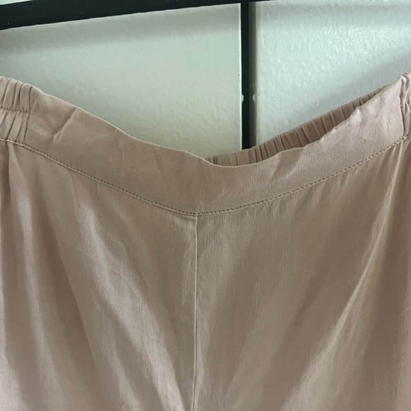 Quince Women's Washable Silk Sleepwear Set Size L Toasted Almond - Picture 6 of 10